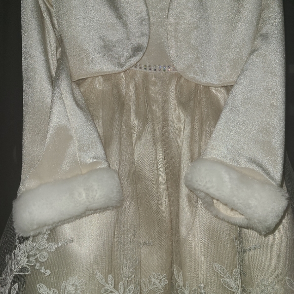 Girls Holiday Christmas Dress, size 5 - Picture 4 of 7